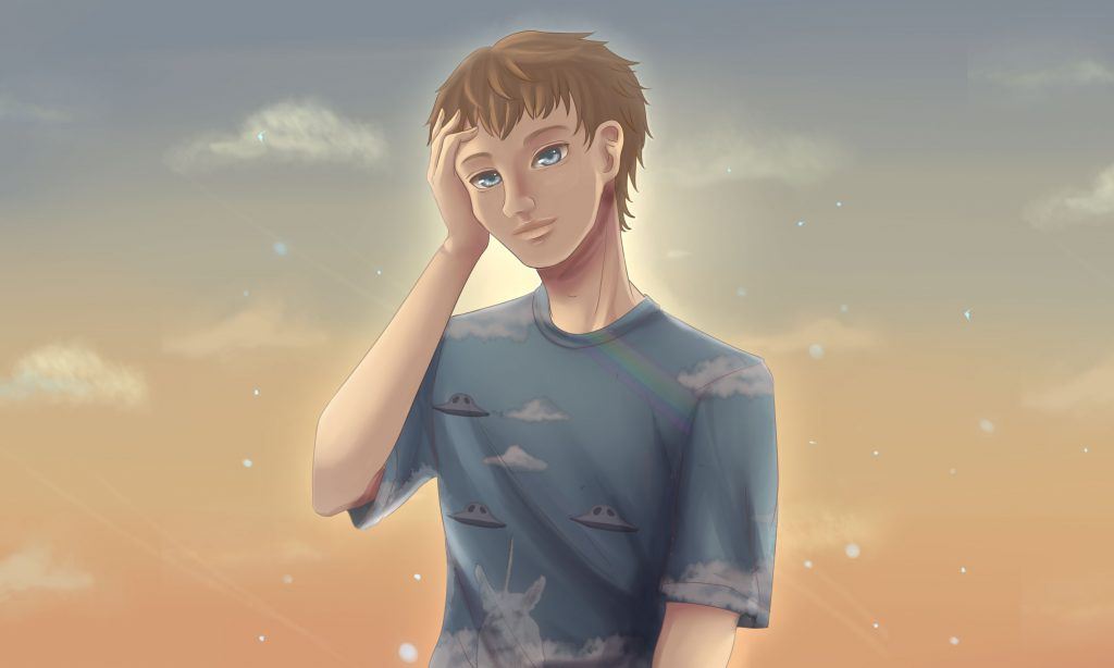 Vitalik Butern anime portrait